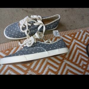 Margaritaville Blue Polka Dot Sneakers